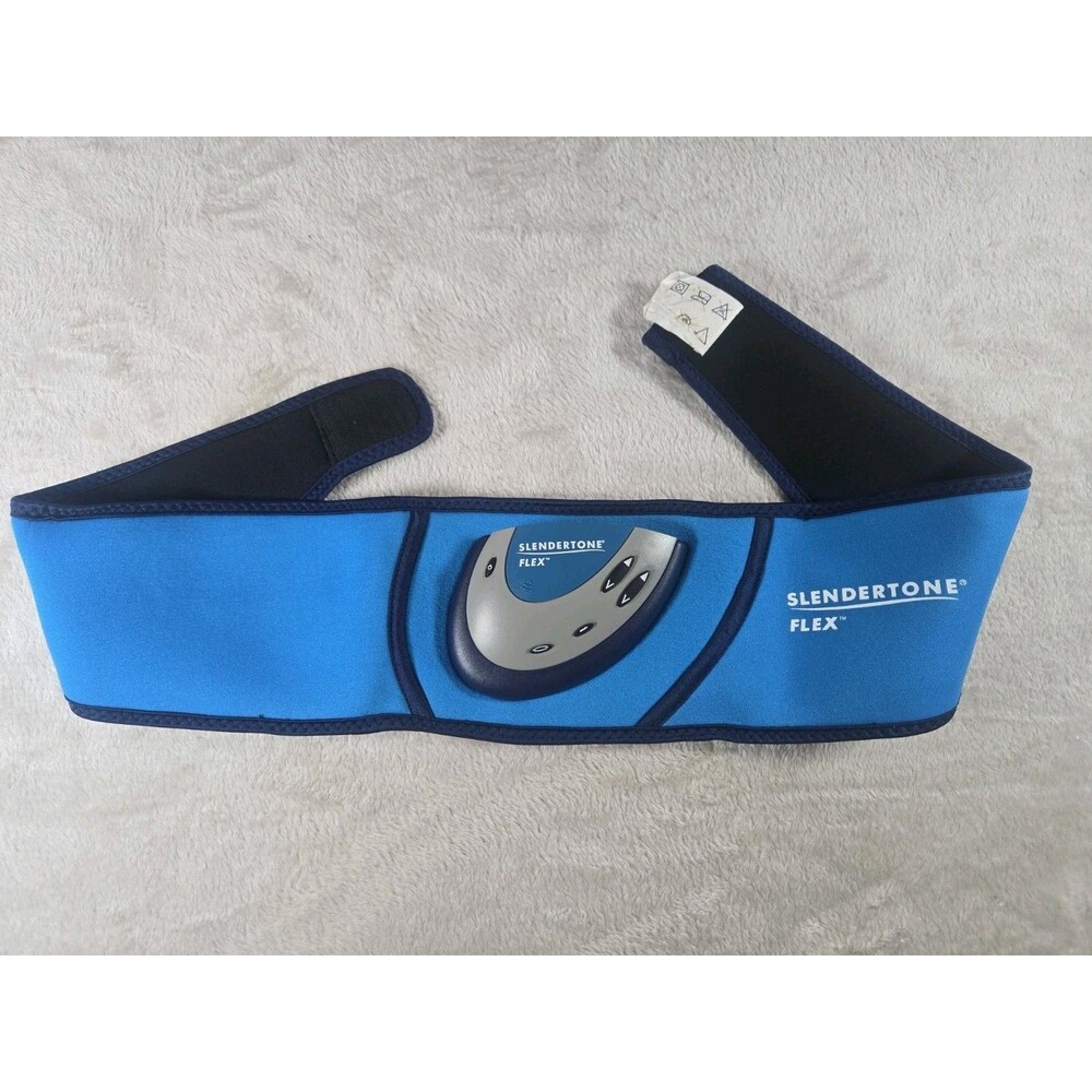 Slendertone Abdominal Toning Belt Core Muscle Stimulator EMS blue